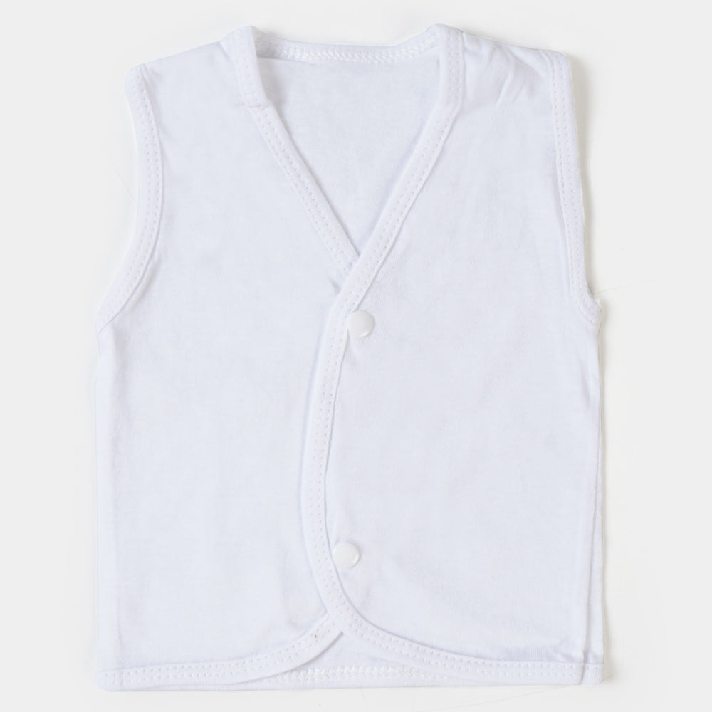 Baby Cotton Vest - 3 PCs