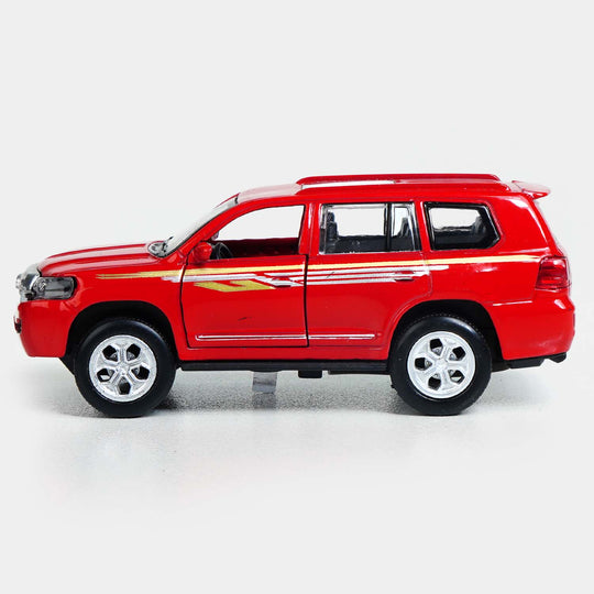 DIE-CAST MODEL PULLBACK CAR WITH LIGHT SOUND