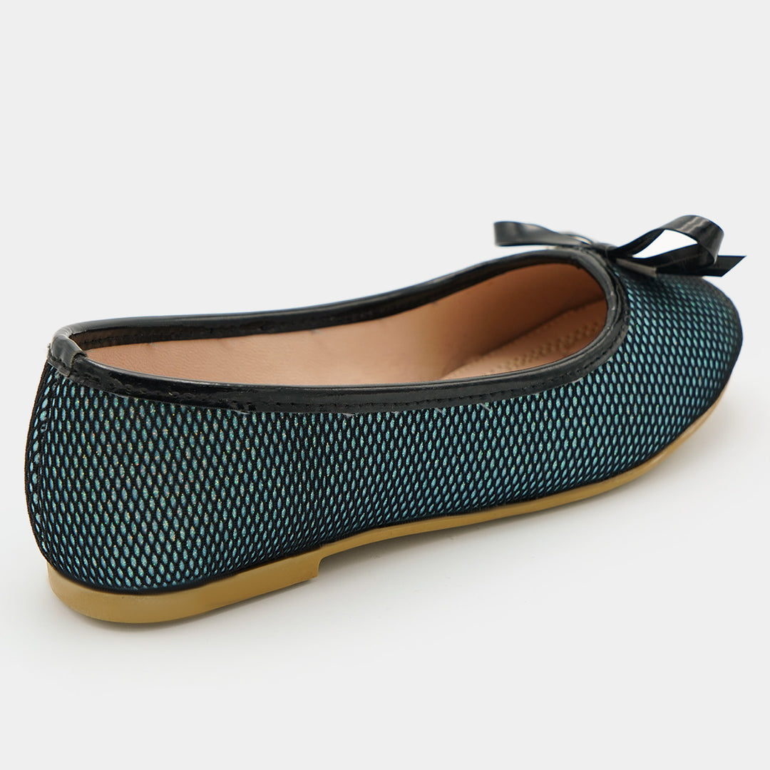 Girls Pumps 203-54-BLACK