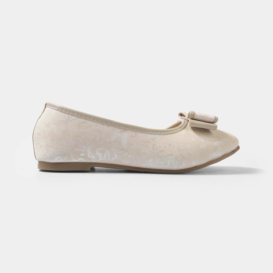 Girls Pumps 1363-BEIGE