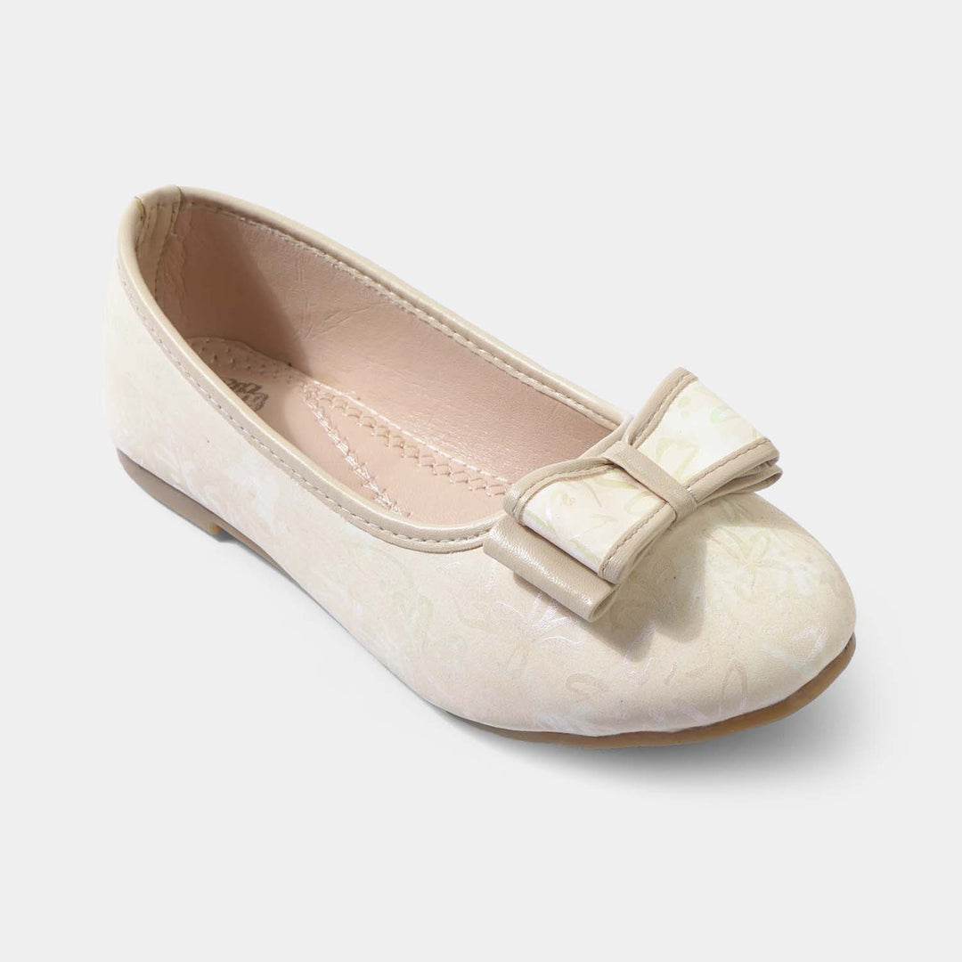 Girls Pumps 1363-BEIGE