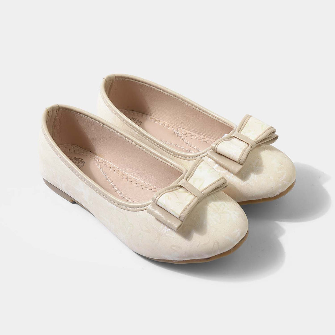 Girls Pumps 1363-BEIGE