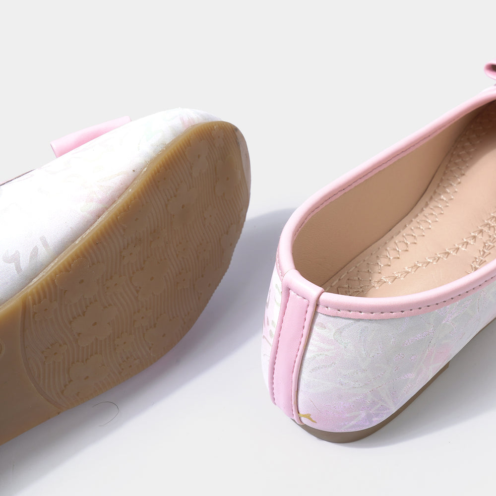 Girls Pumps 1363-Pink