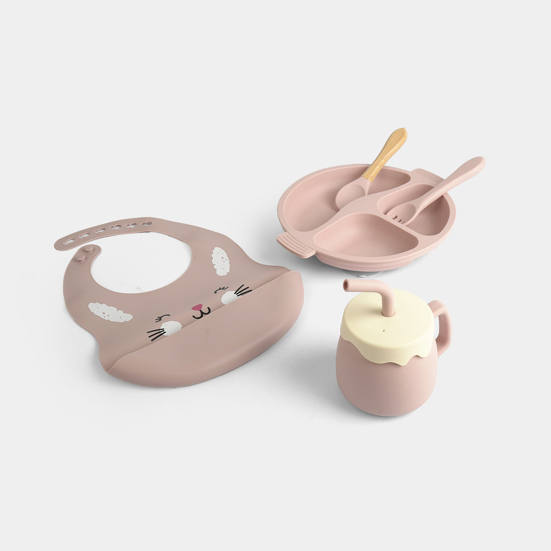 Silicone Baby Self-Feeding Set