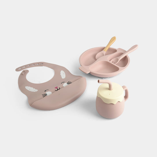 Silicone Baby Self-Feeding Set