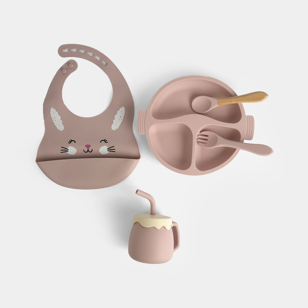 Silicone Baby Self-Feeding Set