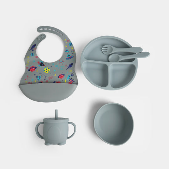 Silicone Baby Self-Feeding Set