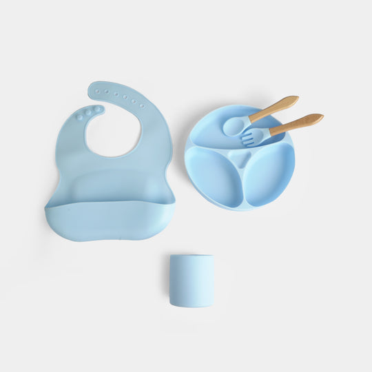 Silicone Baby Self-Feeding Set