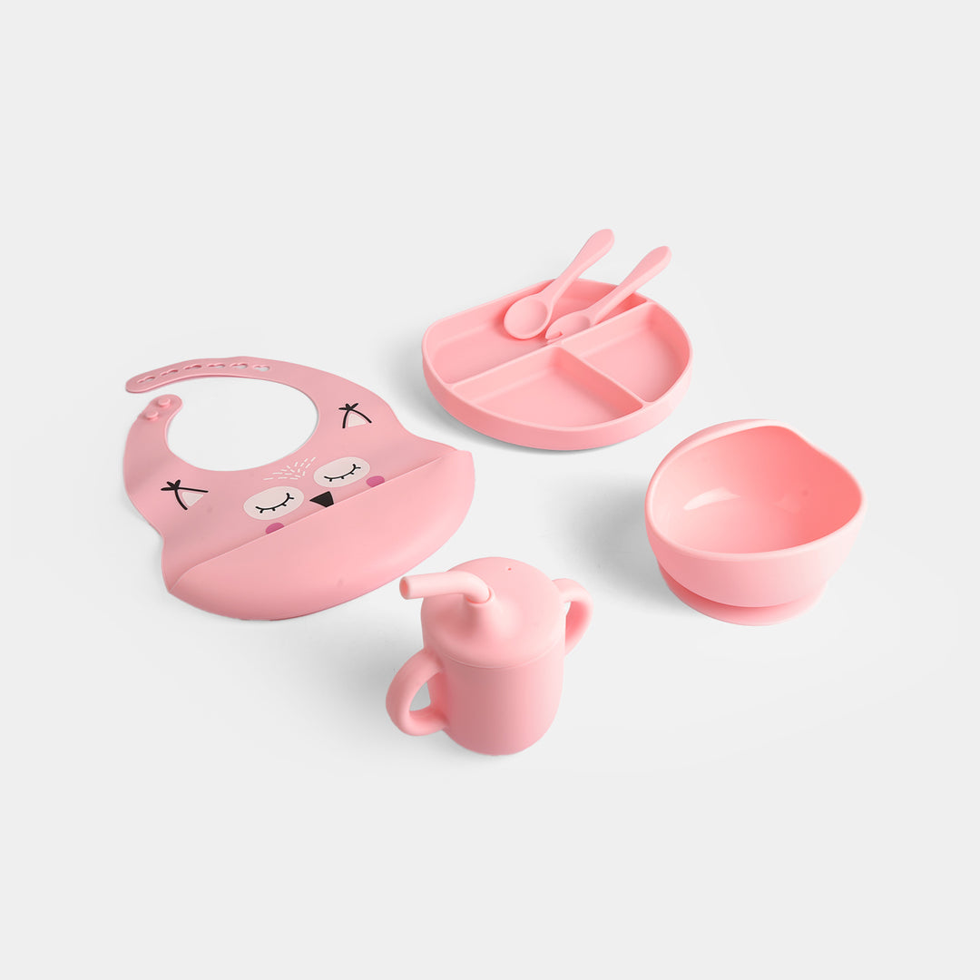 Silicone Baby Self-Feeding Set