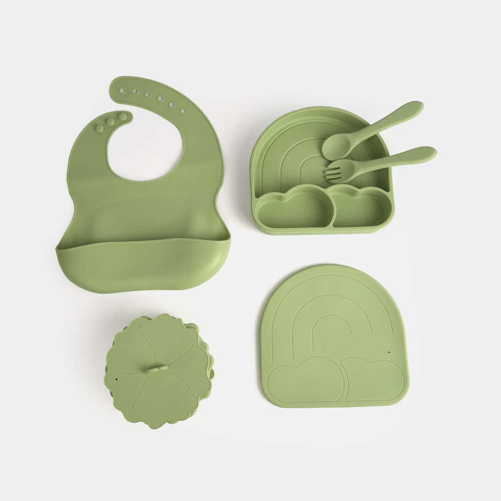 Silicone Baby Self-Feeding Set 8PCs