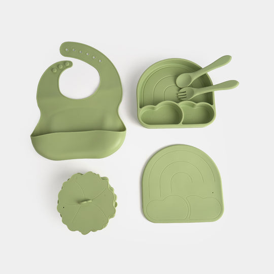Silicone Baby Self-Feeding Set 8PCs