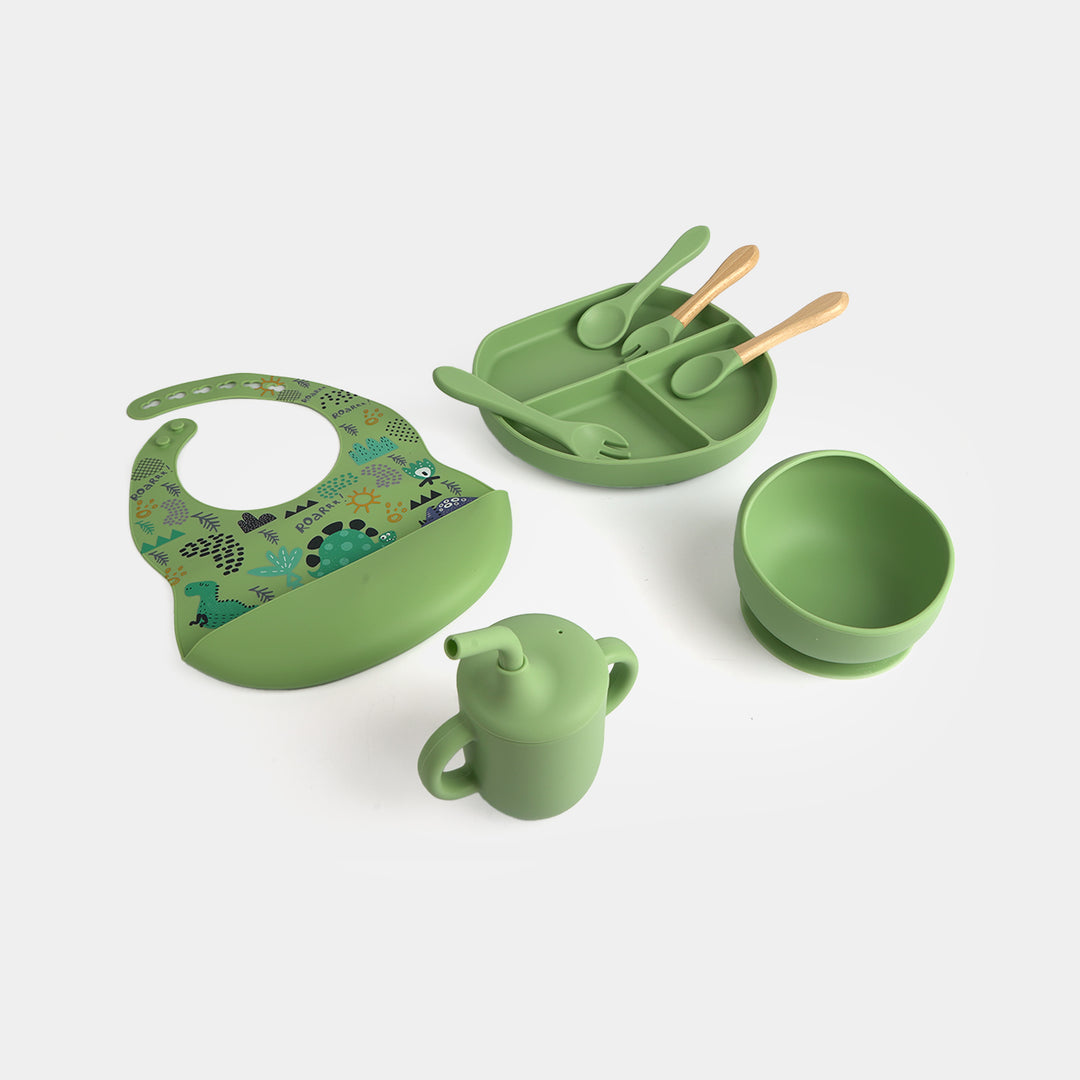 Silicone Baby Self-Feeding Set