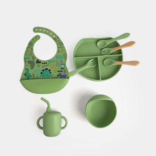 Silicone Baby Self-Feeding Set