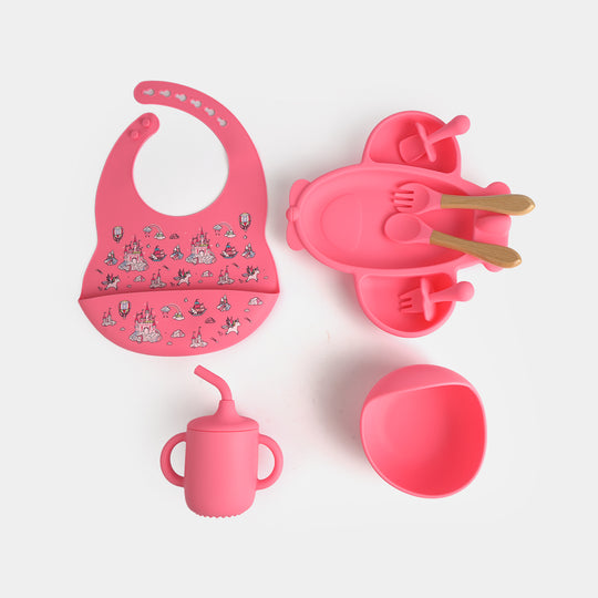 Silicone Baby Self-Feeding Set