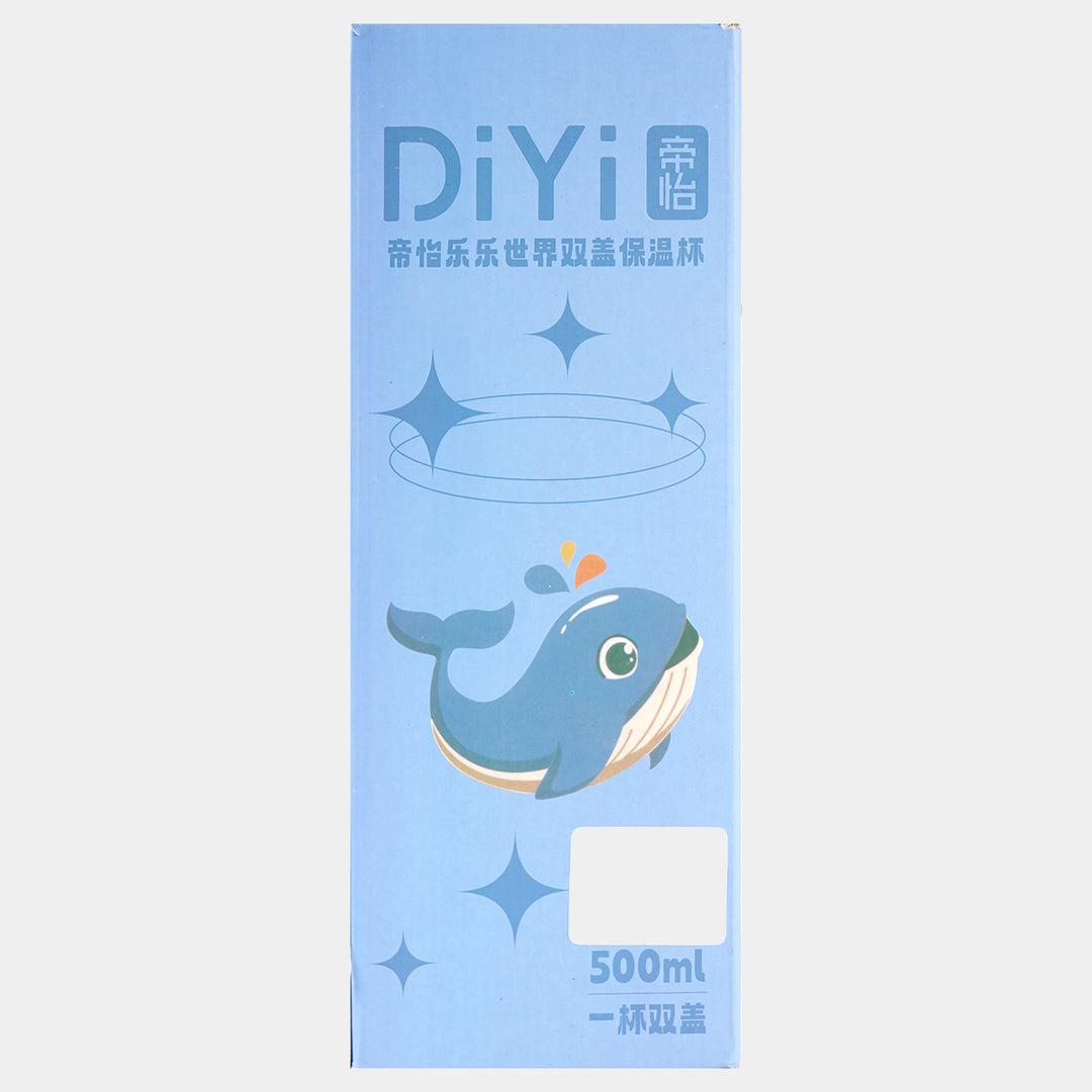 Collapsible Silicone Water Bottle for Kids | 500ml