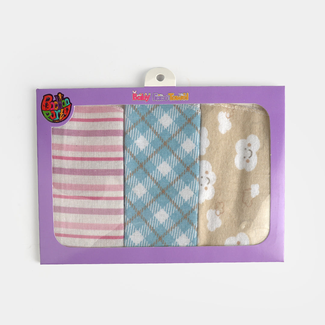 Cotton Face Towel | Pack Of 3