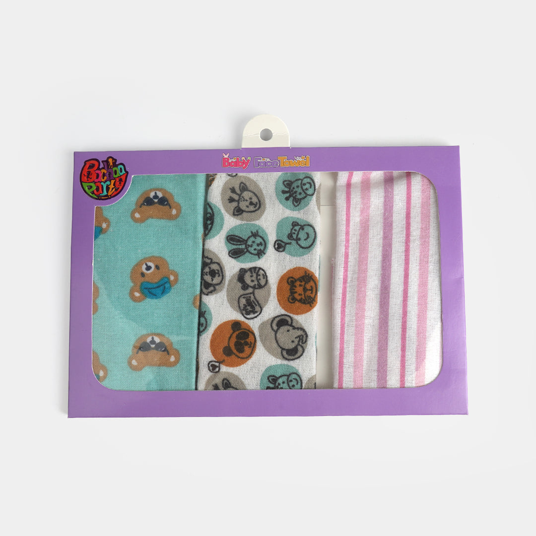 Cotton Face Towel | Pack Of 3