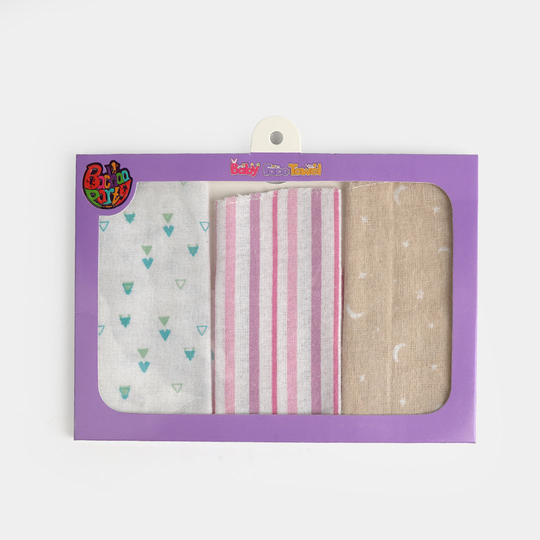 Cotton Face Towel | Pack Of 3