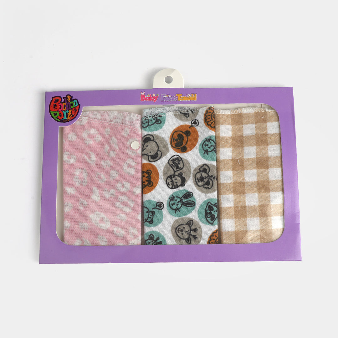 Cotton Face Towel | Pack Of 3