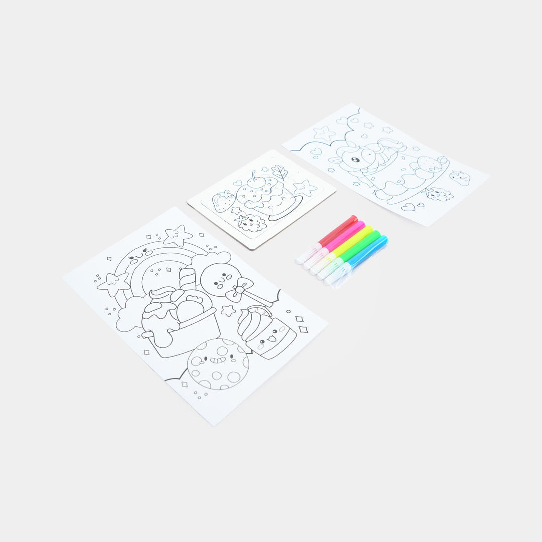 DIY Coloring &amp; Craft Activity Kit