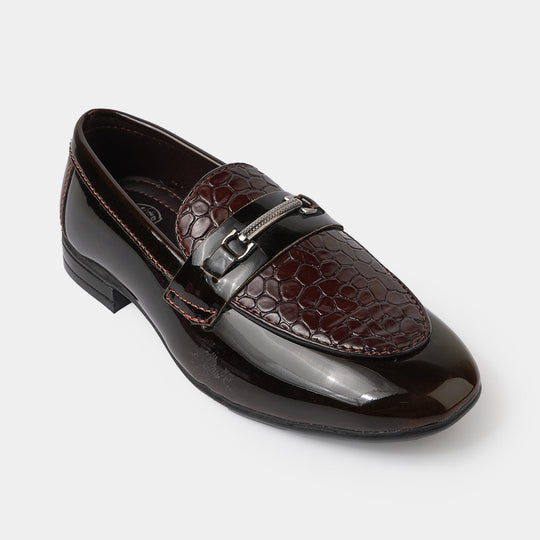 Boys Formal Shoes MF05-BROWN