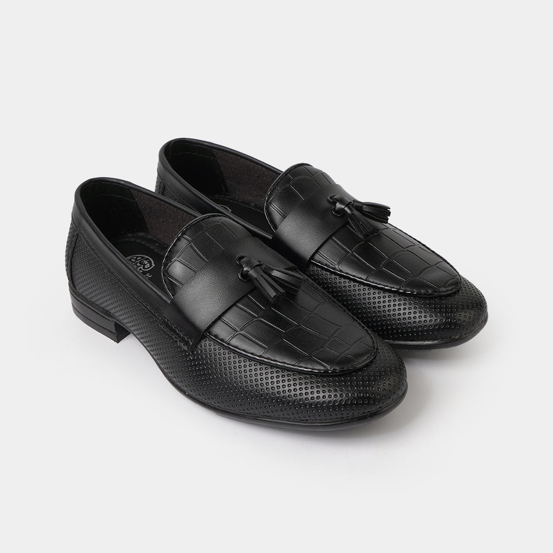 Boys Formal Shoes MF03-BLACK