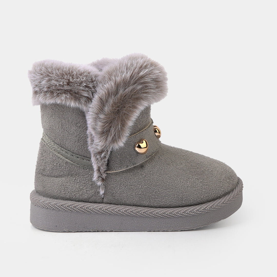 Girls Boots LIN-2-GREY