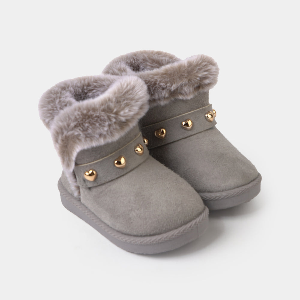 Girls Boots LIN-2-GREY