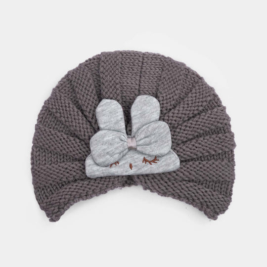 Woolen Baby Turban Cap/Hat