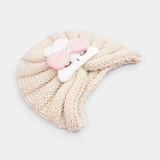 Woolen Baby Turban Cap/Hat