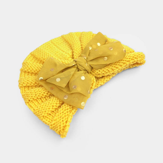 Woolen Baby Turban Cap/Hat