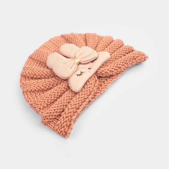 Woolen Baby Turban Cap/Hat