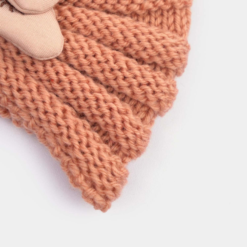 Woolen Baby Turban Cap/Hat