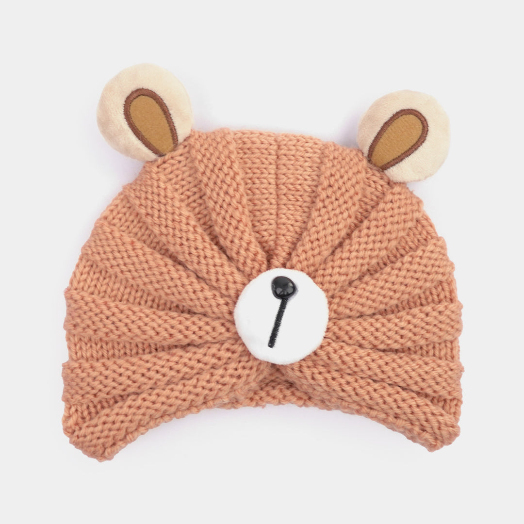 Woolen Baby Turban Cap/Hat