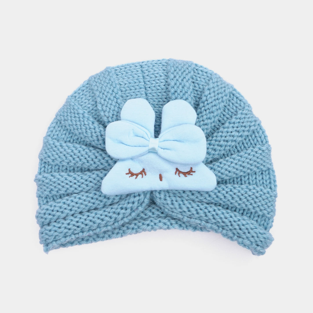 Woolen Baby Turban Cap/Hat