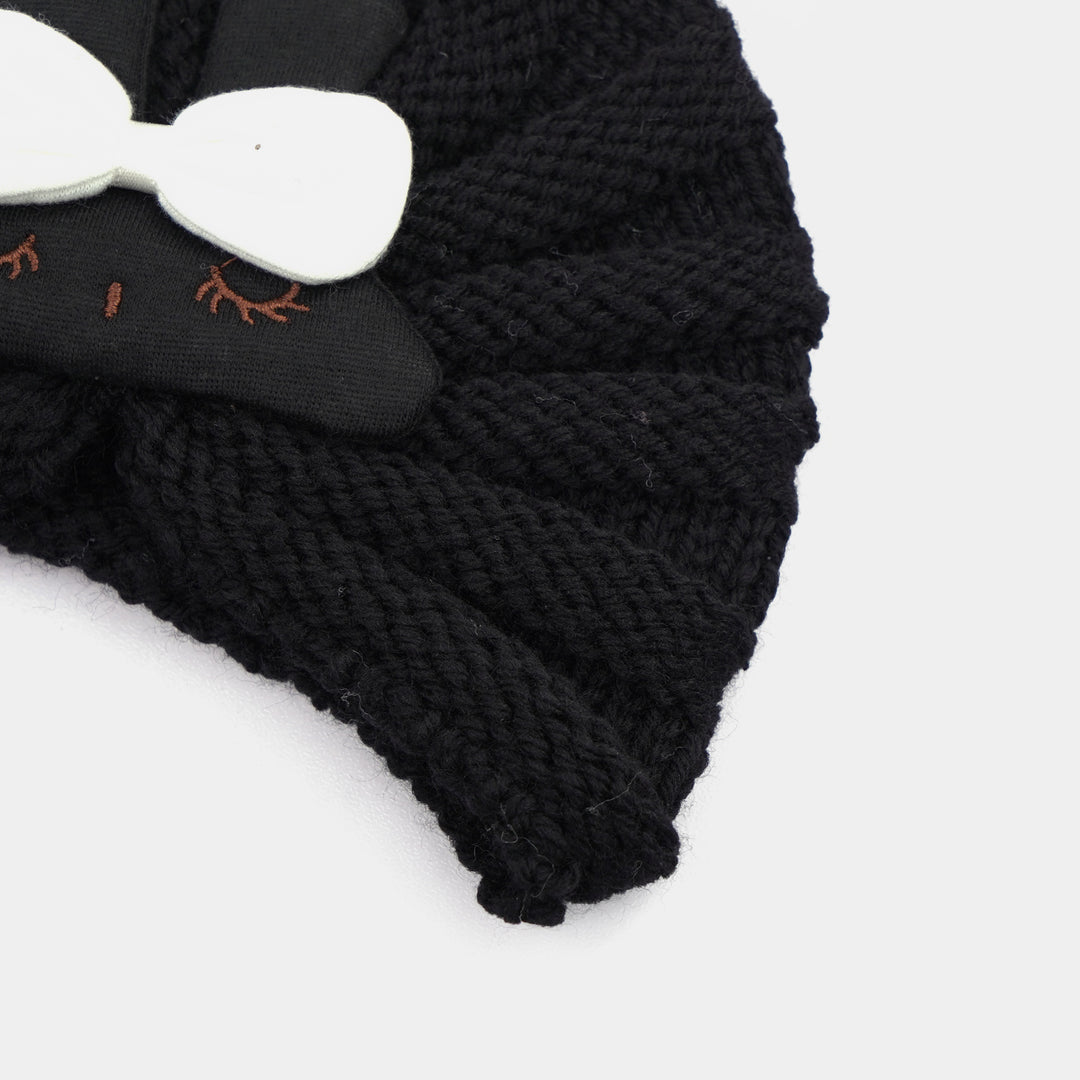 Woolen Baby Turban Cap/Hat