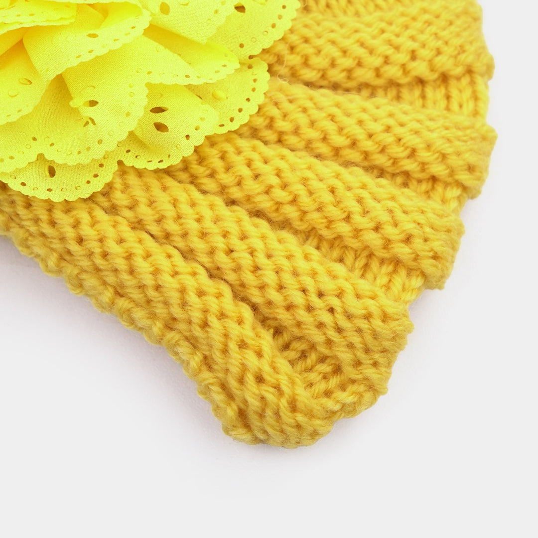 Woolen Baby Turban Cap/Hat