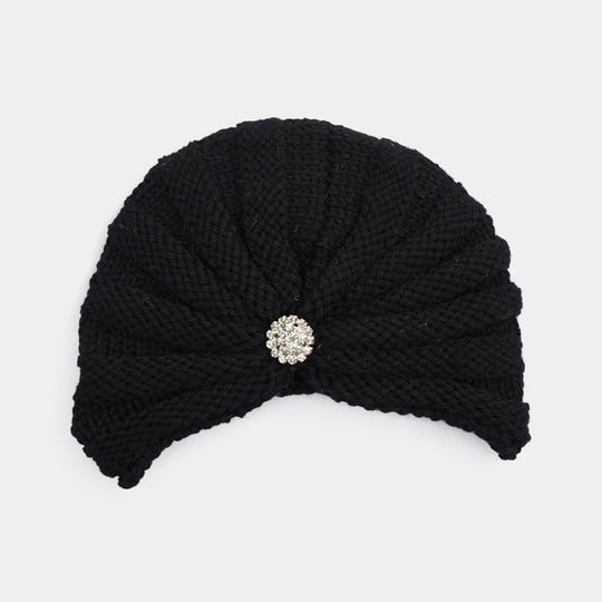Woolen Baby Turban Cap/Hat