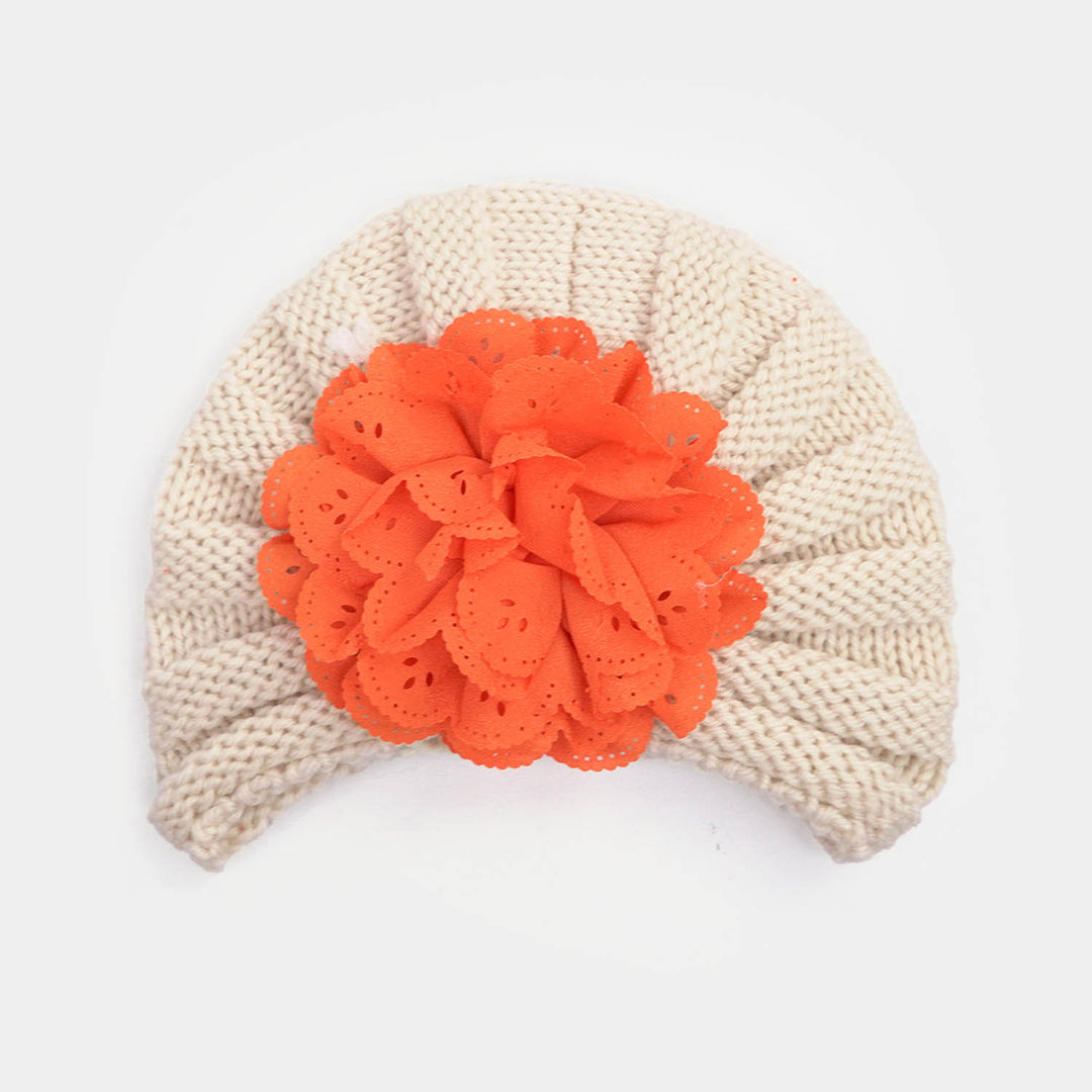 Woolen Baby Turban Cap/Hat