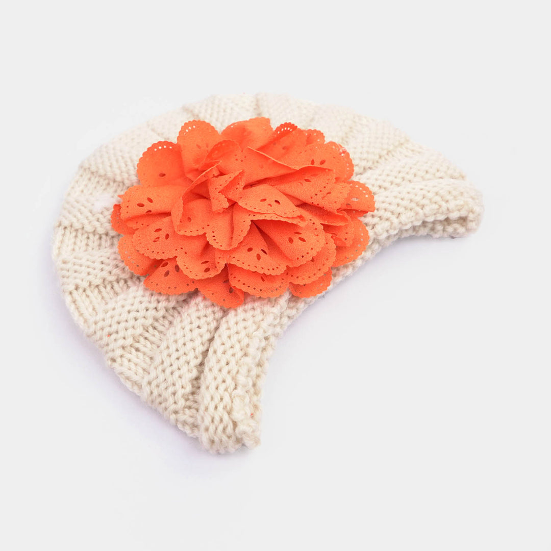 Woolen Baby Turban Cap/Hat