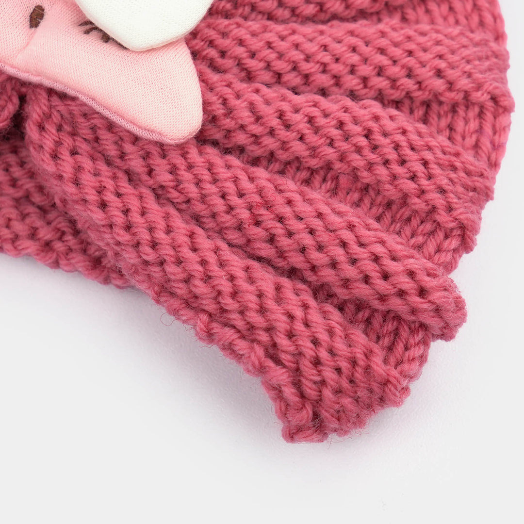 Woolen Baby Turban Cap/Hat