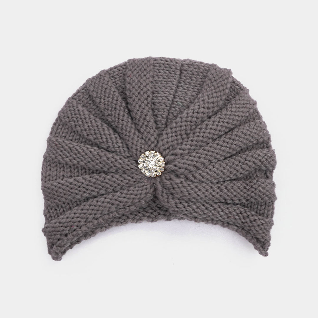 Woolen Baby Turban Cap/Hat