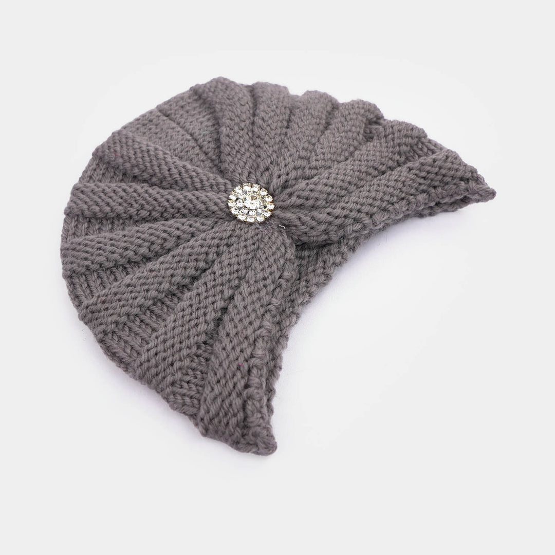 Woolen Baby Turban Cap/Hat