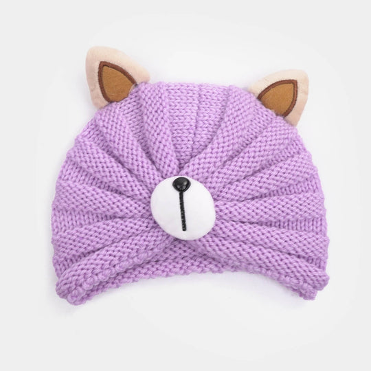 Woolen Baby Turban Cap/Hat