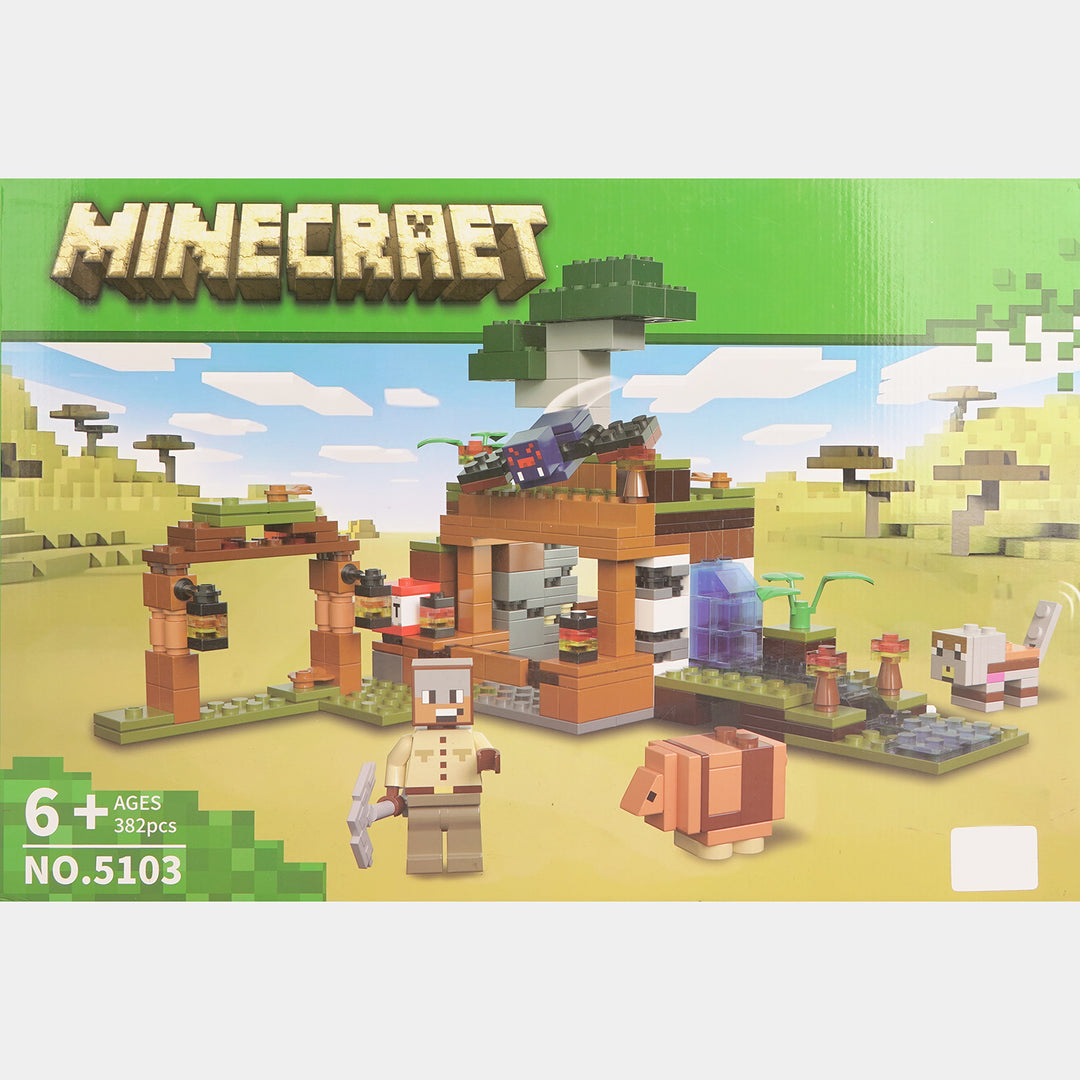 Minecraft Construction Building Block Set