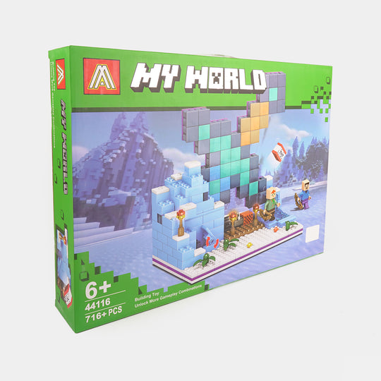 Minecraft Construction Building Block Set
