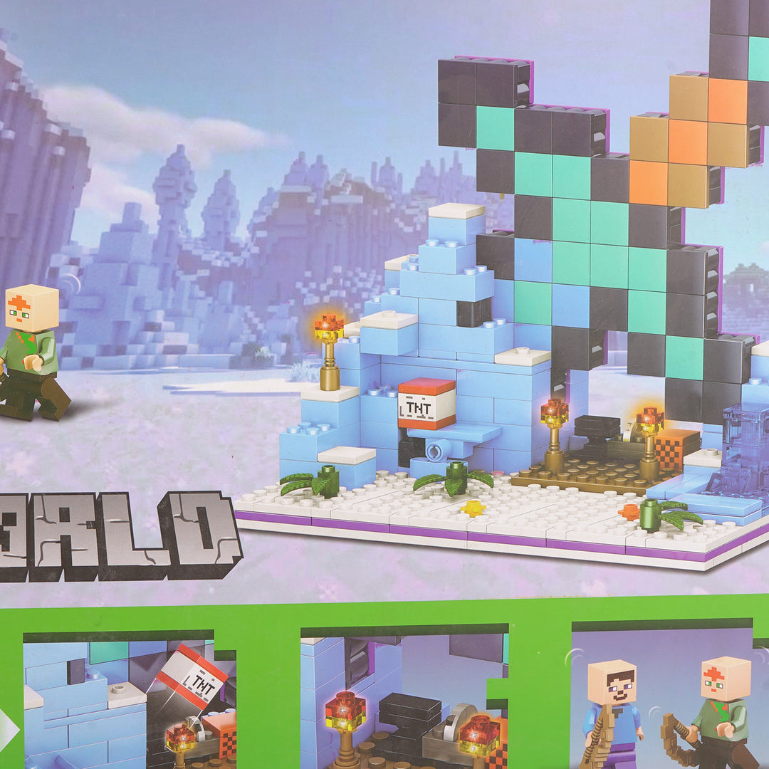 Minecraft Construction Building Block Set