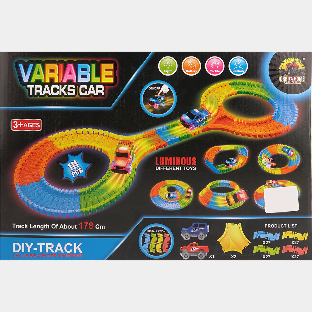 Variable Tracks Car Building Toy