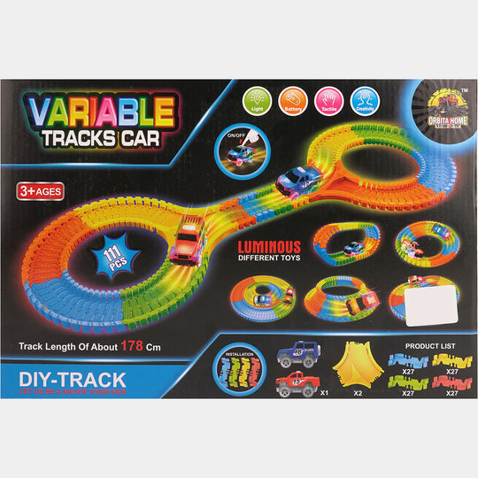 Variable Tracks Car Building Toy