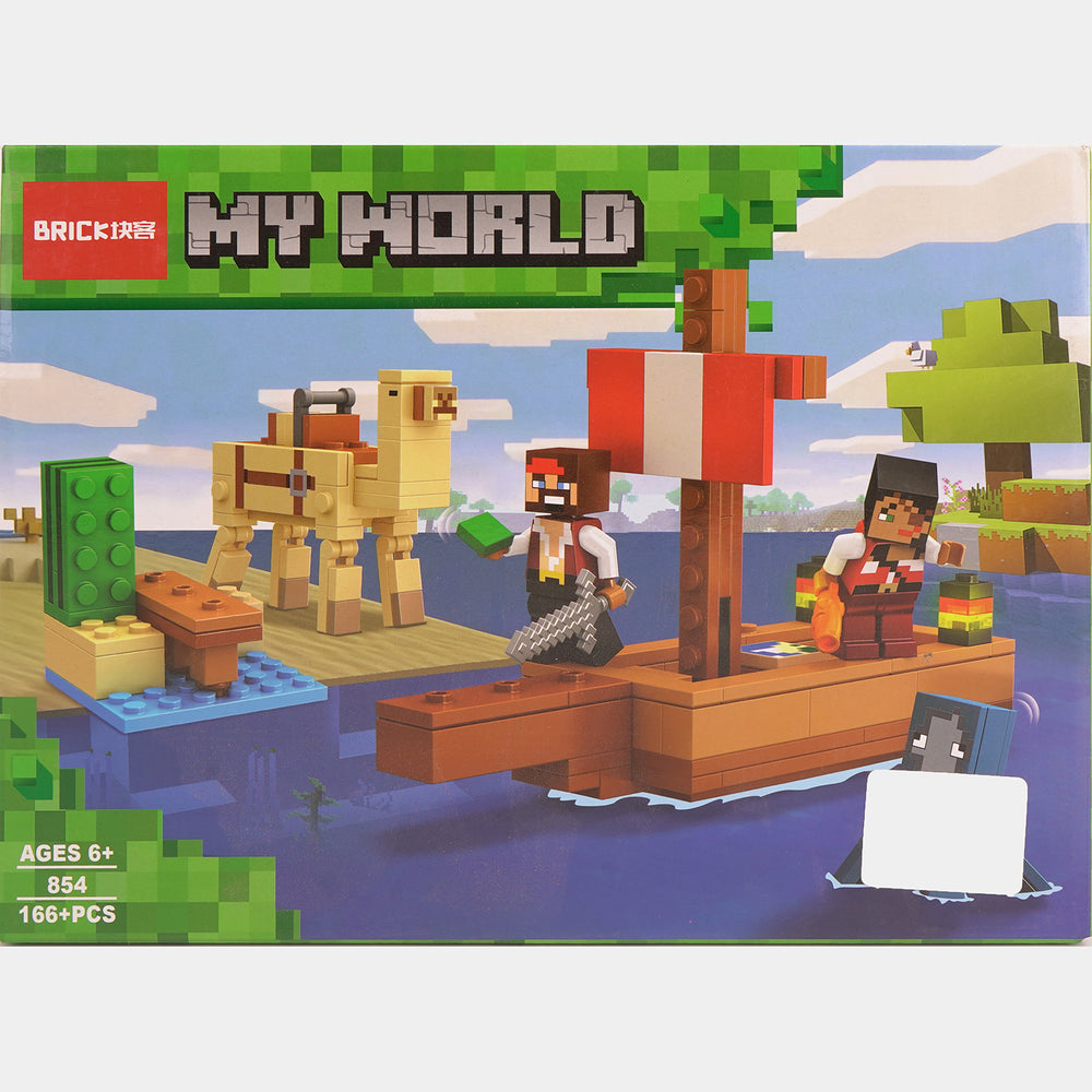 My World Building Blocks Set | 166Pcs